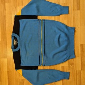 Vintage blue Snuggler sweater
